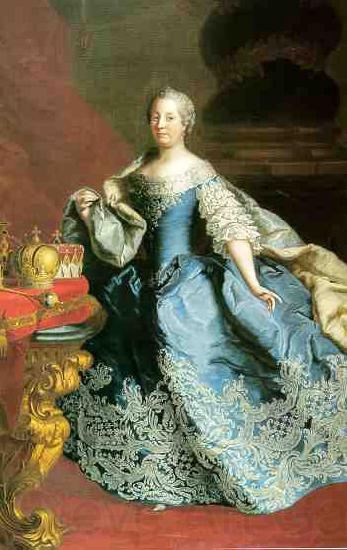 unknow artist Portrait of Maria Theresia